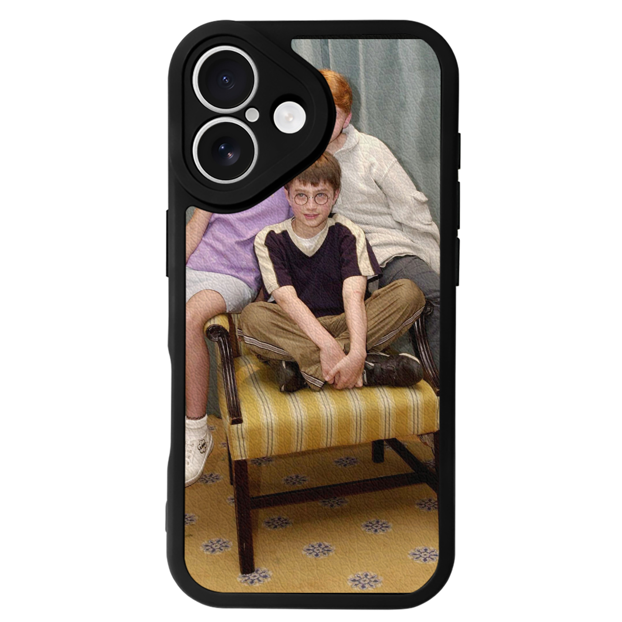 （画像用） Harry Potter ハリー・ポッターシリーズ 【iPhone 16シリーズ対応】シリコンスマホケース（レザー調） 材質：シリコン